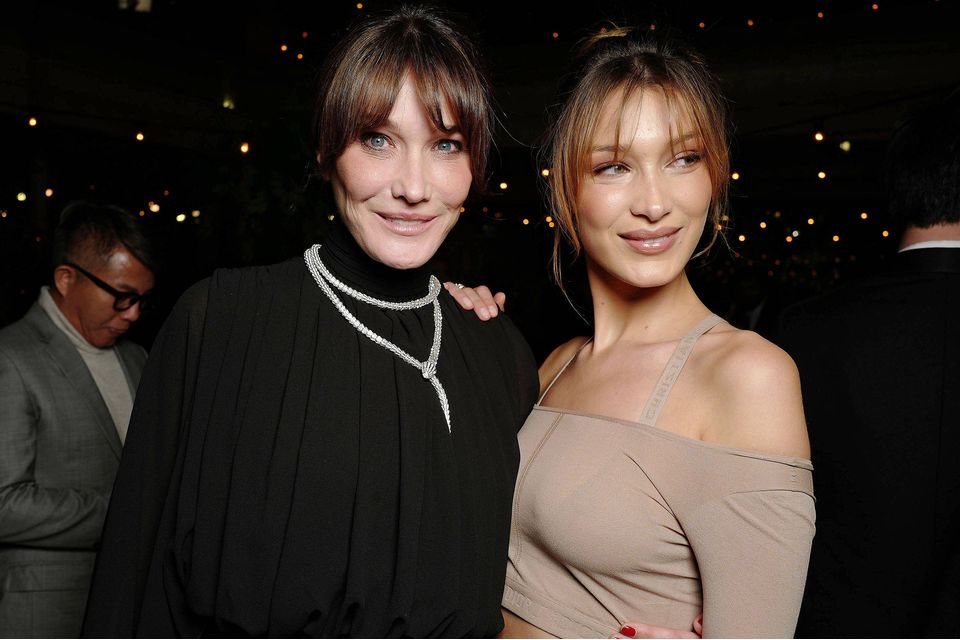 Stars Who Could Be Twins: The Most Striking Celebrity Look-Alikes 12 Bella Hadid Carla Bruni Stars Who Could Be Twins: The Most Striking Celebrity Look-Alikes - 12