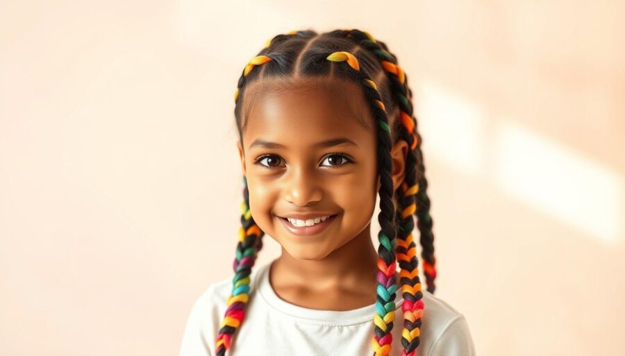 Bubble Braids School Hairstyle 2025 Bubble Braids School Hairstyle 2025