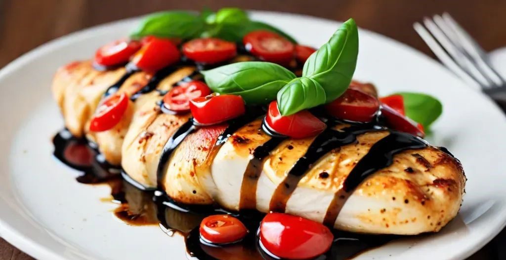 Caprese Chicken with Balsamic Glaze Easy Summer Dinner Ideas: Best Recipes for Hot Days - 13