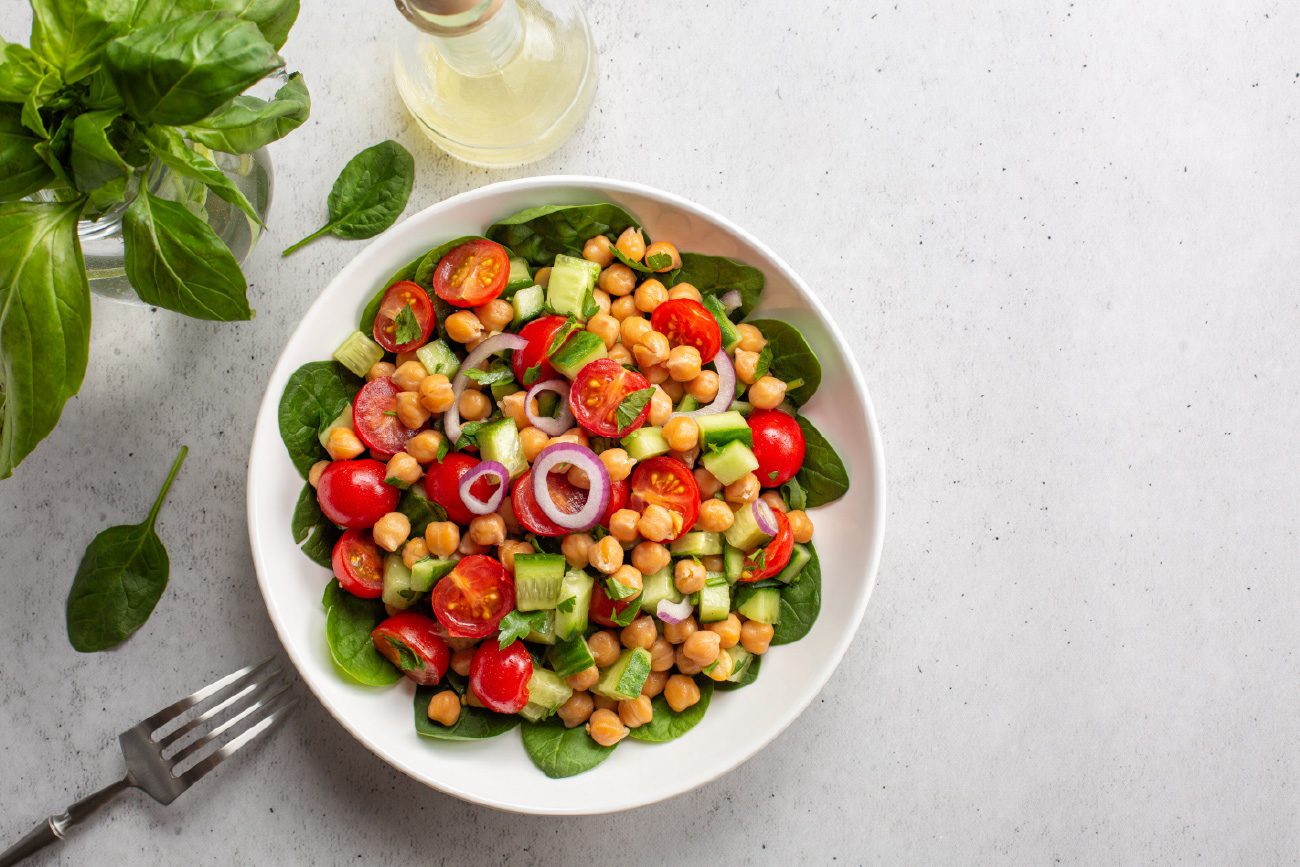 Mediterranean Chickpea Salad Easy Summer Dinner Ideas: Best Recipes for Hot Days - 12