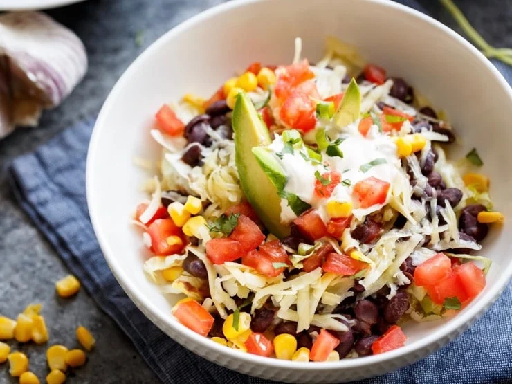 Quinoa Black Bean Fiesta Bowl Easy Summer Dinner Ideas: Best Recipes for Hot Days - 18