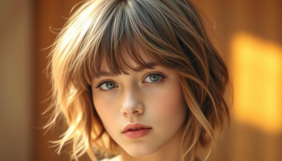 Soft Curtain Bangs Hairstyle for Girls Soft Curtain Bangs Hairstyle for Girls