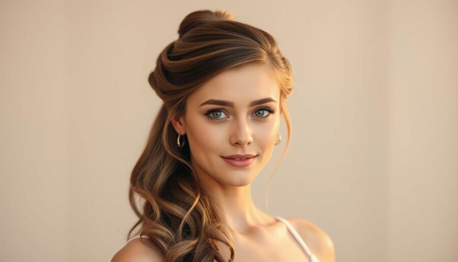 Half-Up Half-Down Graduation Hairstyles Half-Up Half-Down Graduation Hairstyles