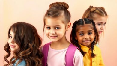 Top back to school hair styles for girls 2025