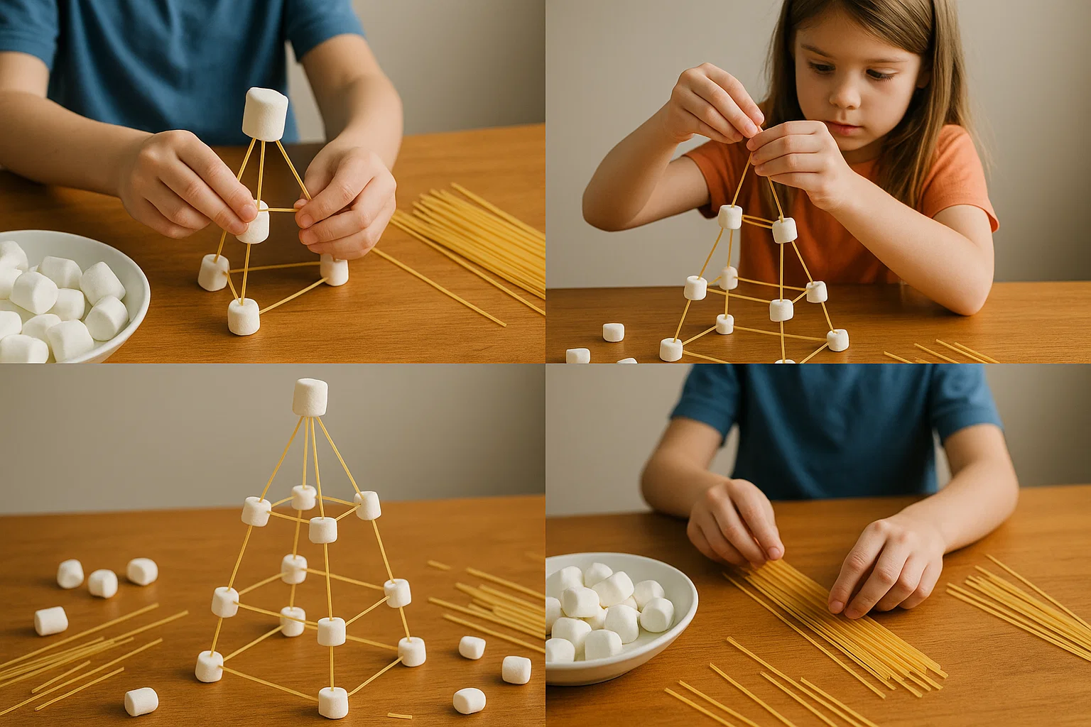 Boost Brainpower with These Fun & Educational DIY Projects for Kids 6 Build a Marshmallow Tower Boost Brainpower with These Fun & Educational DIY Projects for Kids - 3