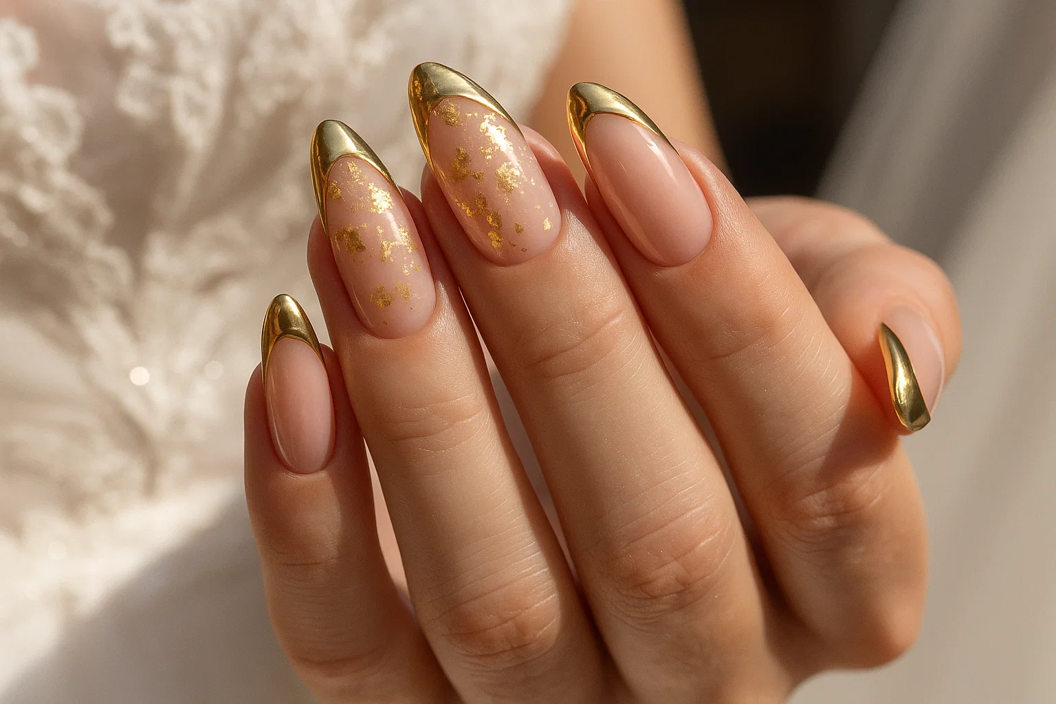 Gold Foil and Metallic Accents Top Wedding Nail Styles in 2025: Trendy Looks for Every Bride - 12 top wedding nail styles in 2025,bridal nail art,2025 nail trends,wedding manicure ideas,elegant nail designs,trendy nail colors,luxury nail salons,nail extensions for brides,minimalist bridal nails,eco-friendly nail lacquers,bridal nail trends,wedding nail art designs,elegant nail styles for brides,minimalist wedding nails,bold wedding nail colors,french manicure for weddings,nail gems for weddings,ombre nails for brides,floral nail art for weddings,nail trends 2025,wedding nail designs,modern nail styles,minimalist nail looks,intricate nail patterns,gemstone nail embellishments,holographic nail polish,eco-friendly nail lacquers.,wedding manicure designs,nuptial nail art,matrimonial nail looks,aisle-worthy nails,ceremony-inspired nail styles,elegant nail aesthetics,matrimonial manicure inspiration,2025 nail trends for brides,wedding nail trends,nail designs for brides,bold wedding nails,classic bridal manicure,trendy nail colors for weddings,nail art inspiration for brides,long-lasting wedding nail polish,nail art designs,wedding nail inspiration,unique nail looks,minimalist nails,glamorous manicures,seasonal nail colors,nail gems and accents,long vs short nails