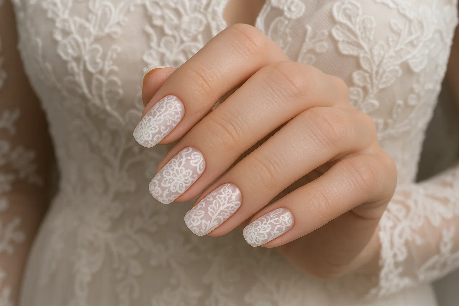 Lace Effect Designs to Match Your Gown Top Wedding Nail Styles in 2025: Trendy Looks for Every Bride - 11 top wedding nail styles in 2025,bridal nail art,2025 nail trends,wedding manicure ideas,elegant nail designs,trendy nail colors,luxury nail salons,nail extensions for brides,minimalist bridal nails,eco-friendly nail lacquers,bridal nail trends,wedding nail art designs,elegant nail styles for brides,minimalist wedding nails,bold wedding nail colors,french manicure for weddings,nail gems for weddings,ombre nails for brides,floral nail art for weddings,nail trends 2025,wedding nail designs,modern nail styles,minimalist nail looks,intricate nail patterns,gemstone nail embellishments,holographic nail polish,eco-friendly nail lacquers.,wedding manicure designs,nuptial nail art,matrimonial nail looks,aisle-worthy nails,ceremony-inspired nail styles,elegant nail aesthetics,matrimonial manicure inspiration,2025 nail trends for brides,wedding nail trends,nail designs for brides,bold wedding nails,classic bridal manicure,trendy nail colors for weddings,nail art inspiration for brides,long-lasting wedding nail polish,nail art designs,wedding nail inspiration,unique nail looks,minimalist nails,glamorous manicures,seasonal nail colors,nail gems and accents,long vs short nails