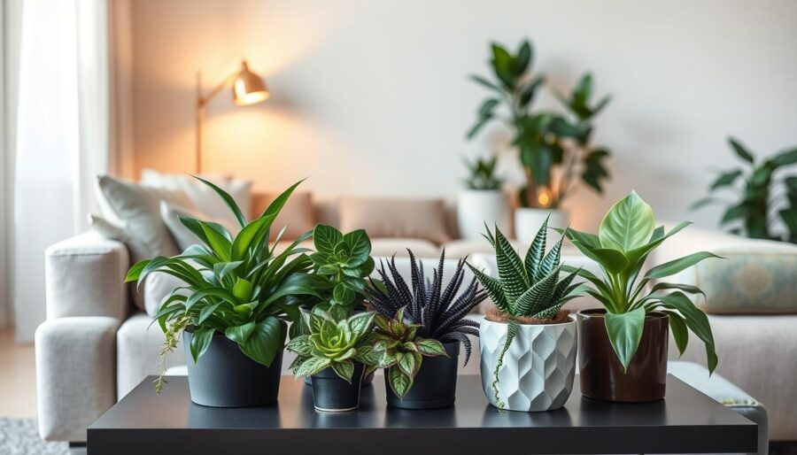 Living Room Plant Arrangement Design Living Room Plant Arrangement Design