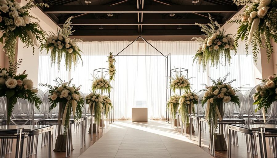 Modern Wedding Ceremony Decor Inspiration Modern Wedding Ceremony Decor Inspiration