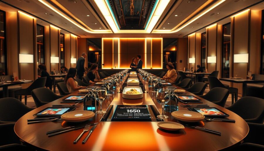 Tech-Enhanced Dining Experiences Tech-Enhanced Dining Experiences