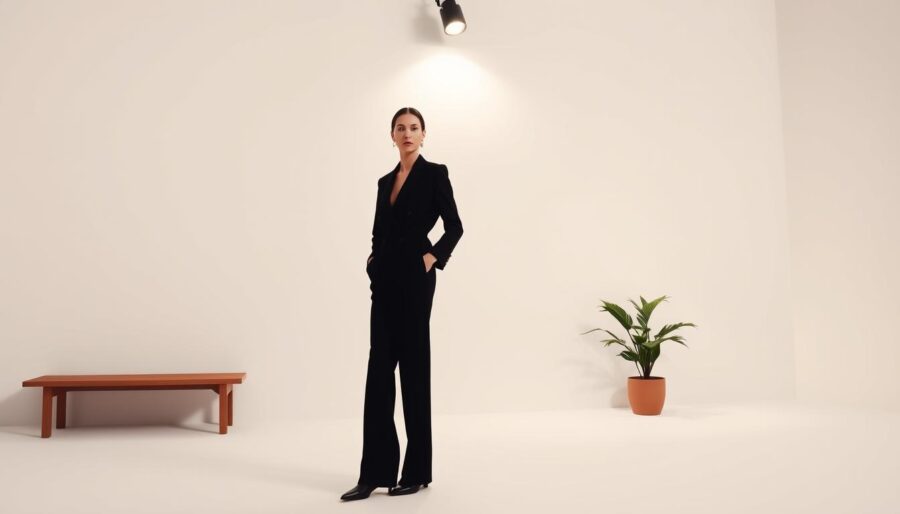 Monochrome Fashion Styling