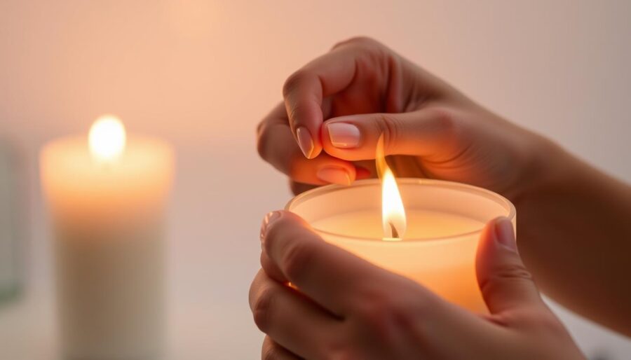 Candle Wick Trimming Technique Candle Wick Trimming Technique