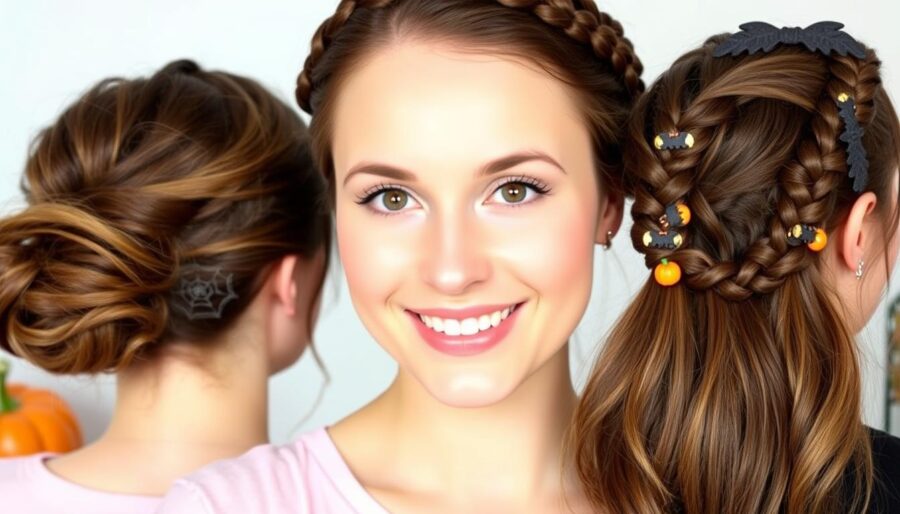 Easy Halloween Hairstyles DIY