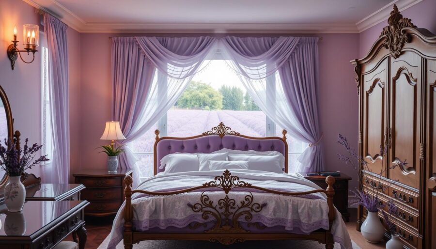 Lavender Aesthetic Bedroom Design Lavender Aesthetic Bedroom Design