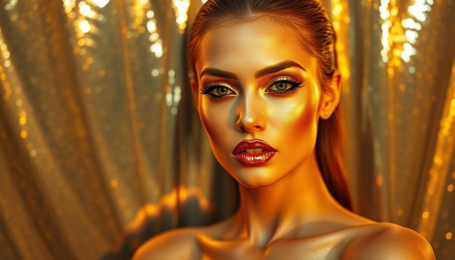 Metallic Makeup Trends 2026