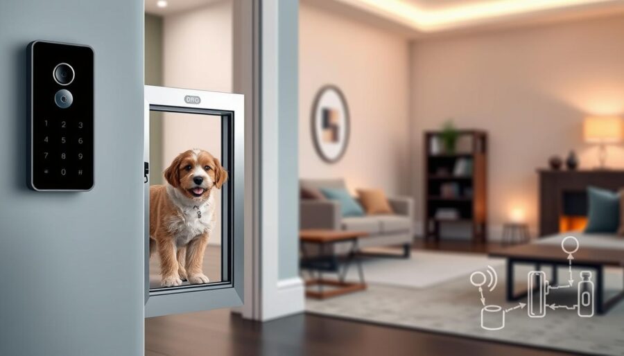 Smart Pet Door Security System
