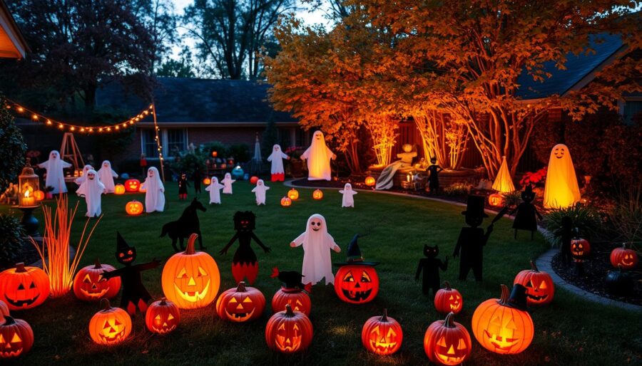 DIY Halloween Yard Decoration Crafts