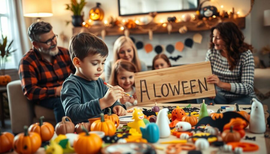 Family Halloween DIY Decorations Family Halloween DIY Decorations