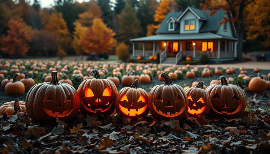 Family-friendly jack o lanterns Family-friendly jack o lanterns