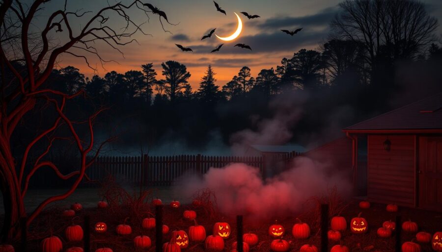 Halloween Backyard Design Planning