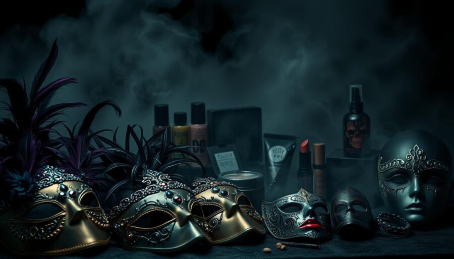 Halloween Makeup and Mask Accessories Halloween Makeup and Mask Accessories