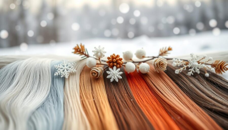 Winter Hair Color Selection Guide Winter Hair Color Selection Guide