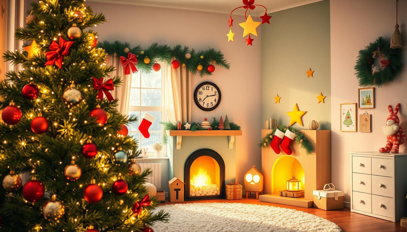 Decorate Your Kidsroom with Festive Christmas Decor 1 Christmas decoration for your kidsroom