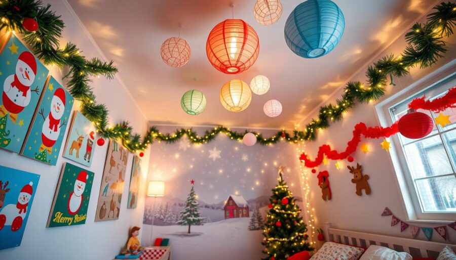 Festive Bedroom Wall Decorations Festive Bedroom Wall Decorations