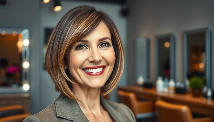 Trendy Bob Haircut for Women Over 40 Trendy Bob Haircut for Women Over 40