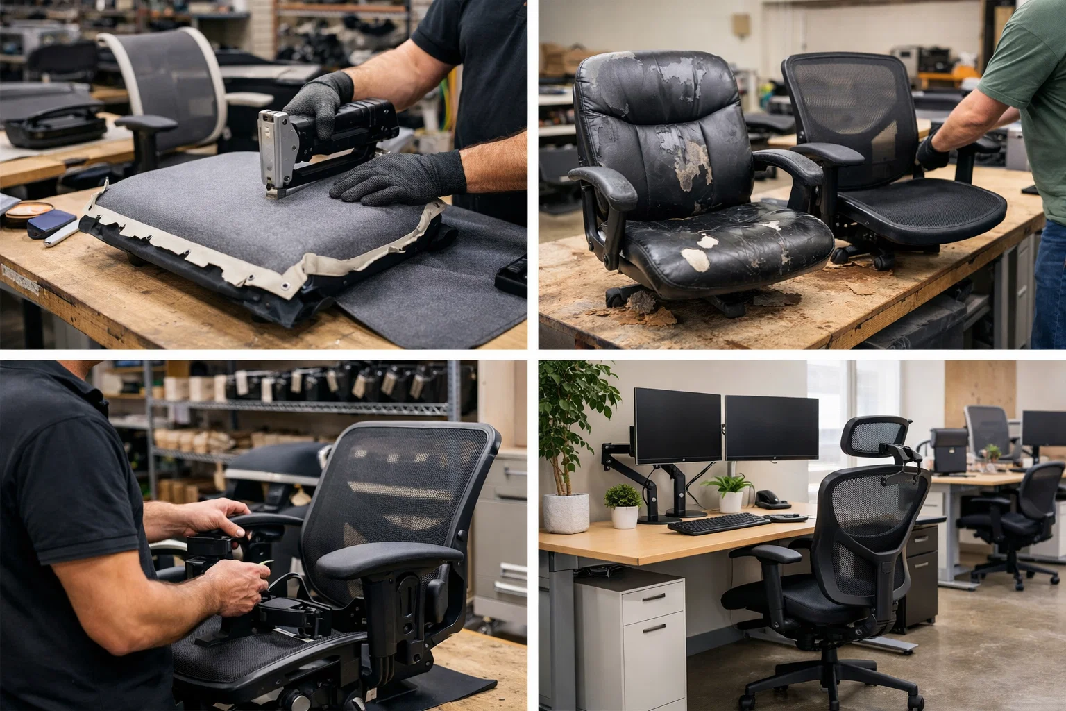Why Refurbished Ergonomic Furniture Is the Best Value in 2026 4 What Refurbished Ergonomic Furniture Really Means Why Refurbished Ergonomic Furniture Is the Best Value in 2026 - 4 Refurbished Ergonomic Furniture