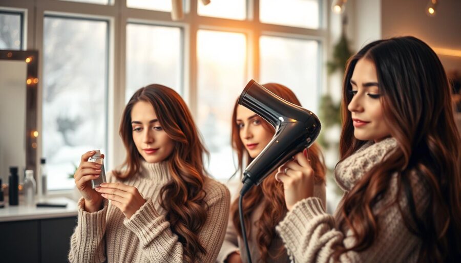 Winter Hair Heat Protection Techniques Winter Hair Heat Protection Techniques