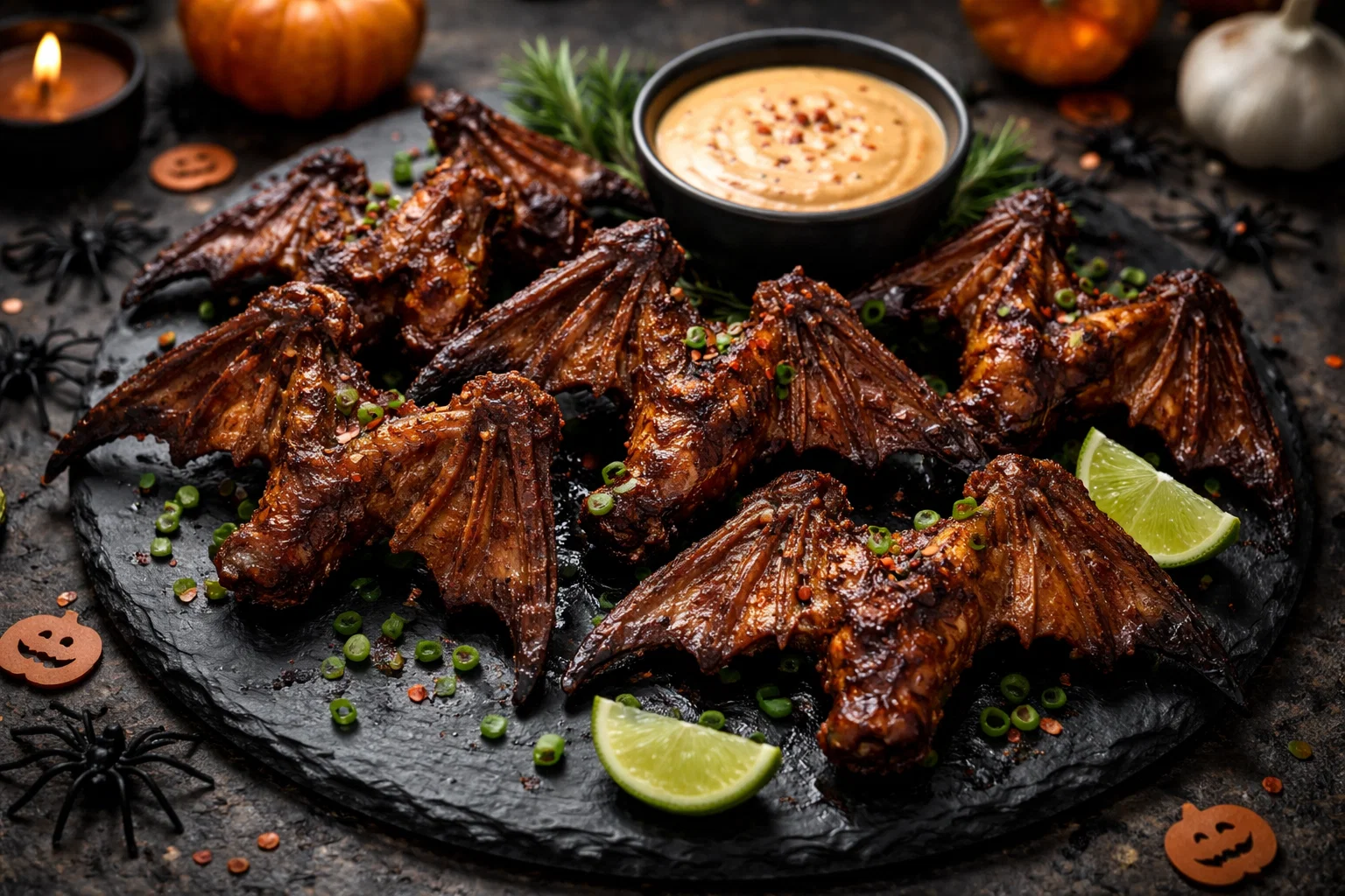 Bat Wing Chicken Wings Hauntingly Tasty: 10 Halloween Appetizer Inspirations - 4 halloween appetizer ideas,spooky finger foods,pumpkin shaped snacks,creepy party bites,bloody halloween treats,mummy appetizers,witch-themed hors d'oeuvres,monster eye snacks,ghost-shaped dips,spider web recipes,vampire bite snacks,mummy hot dogs,pumpkin-shaped dips,witches' brew punch,haunted deviled eggs,monster eyeball bites,halloween party snacks,creepy crawly appetizers,halloween themed dips,mummy wrapped appetizers,witch's brew recipes,monster eye treats,ghost themed snacks,spooky party snacks,creepy finger foods,easy halloween treats,jack-o'-lantern dips,monster meatballs,ghost-shaped appetizers,bloody punch recipes,halloween party platter,spooky snacks,ghost-shaped finger foods,pumpkin party bites,bloody eyeball appetizers,creepy crawly canapés,witch's brew dips,creepy party snacks,scary halloween treats,ghostly appetizers,halloween themed hors d'oeuvres,pumpkin appetizers,monster-inspired snacks,witch-themed finger foods,bloody halloween bites,pumpkin-shaped snacks,ghostly halloween treats,easy halloween hors d'oeuvres,bloody halloween dips,witch-themed snacks
