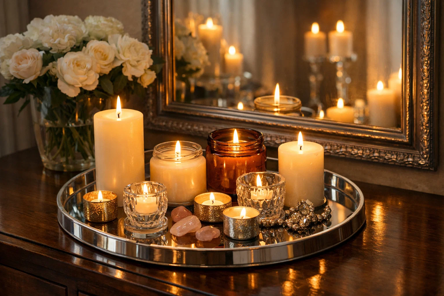 10 Scented Candle Tricks for a Luxurious Home 5 Enhance Ambience with Mirrors Trays 10 Scented Candle Tricks for a Luxurious Home - 4 10 scented candle hacks for a luxe feel,luxury candle tips,diy candle tricks,home fragrance ideas,candle upcycling techniques,aromatherapy hacks,designer candle dupes,soy candle maintenance,candle gift presentation,extend candle life,diy candle techniques,aromatherapy at home,candle burning tricks,scented home decor,premium candle care,maximize candle scent,home fragrance hacks,elegant candle display,best luxury candles,how to make candles last longer,diy scented candle tips,aromatherapy candles,candle layering techniques,high-end candle brands,seasonal scented candles,candle styling for home decor,diy candle customization tips,luxury home fragrance tricks,soy candle burning techniques,candle maintenance secrets,essential oil candle enhancers,upcycled candle containers,high-end candle care,aromatherapy candle hacks,home spa candle ideas,diy scented candle tricks,home fragrance optimization,aromatherapy candle ideas,budget-friendly candle upgrades,candle tunneling prevention,scent layering techniques,diy candle customization,luxury home fragrance tips,soy wax candle tricks,essential oil candle blending,repurposing candle jars,seasonal scent layering,aromatherapy candle benefits,maximizing candle burn time