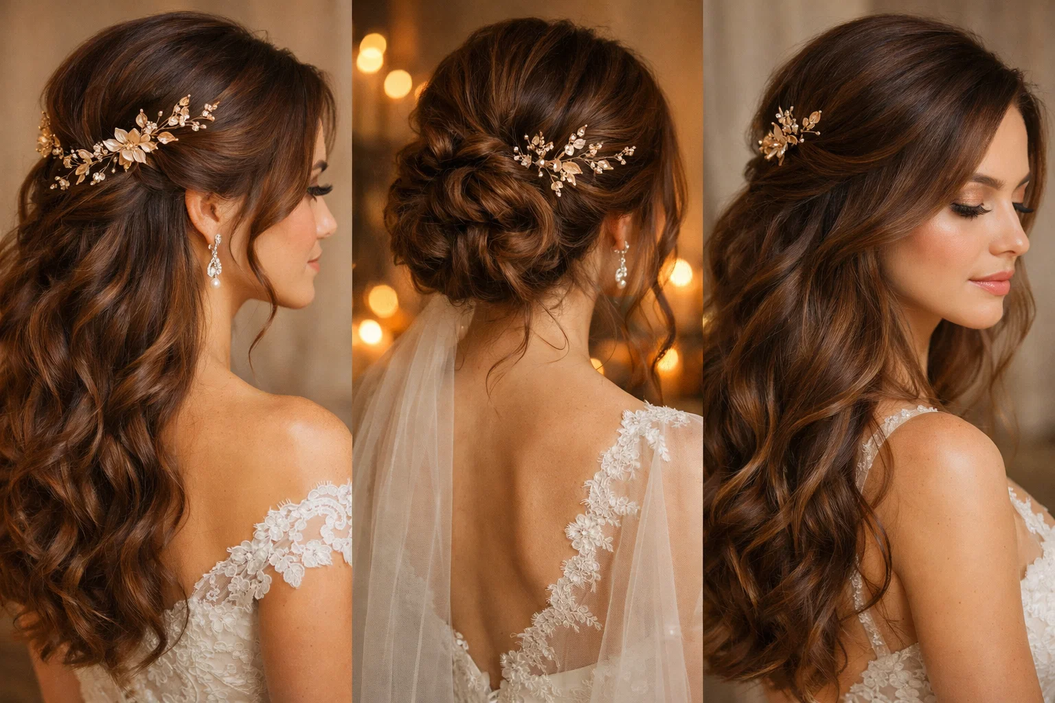 2026 Wedding Hair Color Trends: Chic & Stunning Shades for Your Big Day 4 Candlelit Brunette 2026 Wedding Hair Color Trends: Chic & Stunning Shades for Your Big Day - 4 2026 Wedding Hair Color Trends
