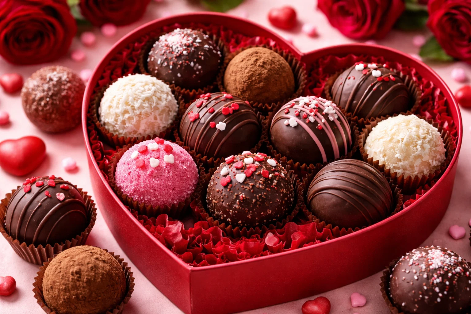 Chocolate Truffles Top Valentine’s Day Desserts That Look Fancy But Are Easy to Make - 10 Valentine’s Day Desserts