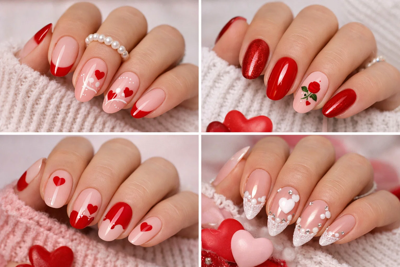 Best Romantic Valentine’s Day Nail Designs: Trendy Ideas for 2026 3 Classic Romantic Nail Designs for Valentines Day1 Best Romantic Valentine’s Day Nail Designs: Trendy Ideas for 2026 - 3 Best Romantic Valentine’s Day Nail Designs