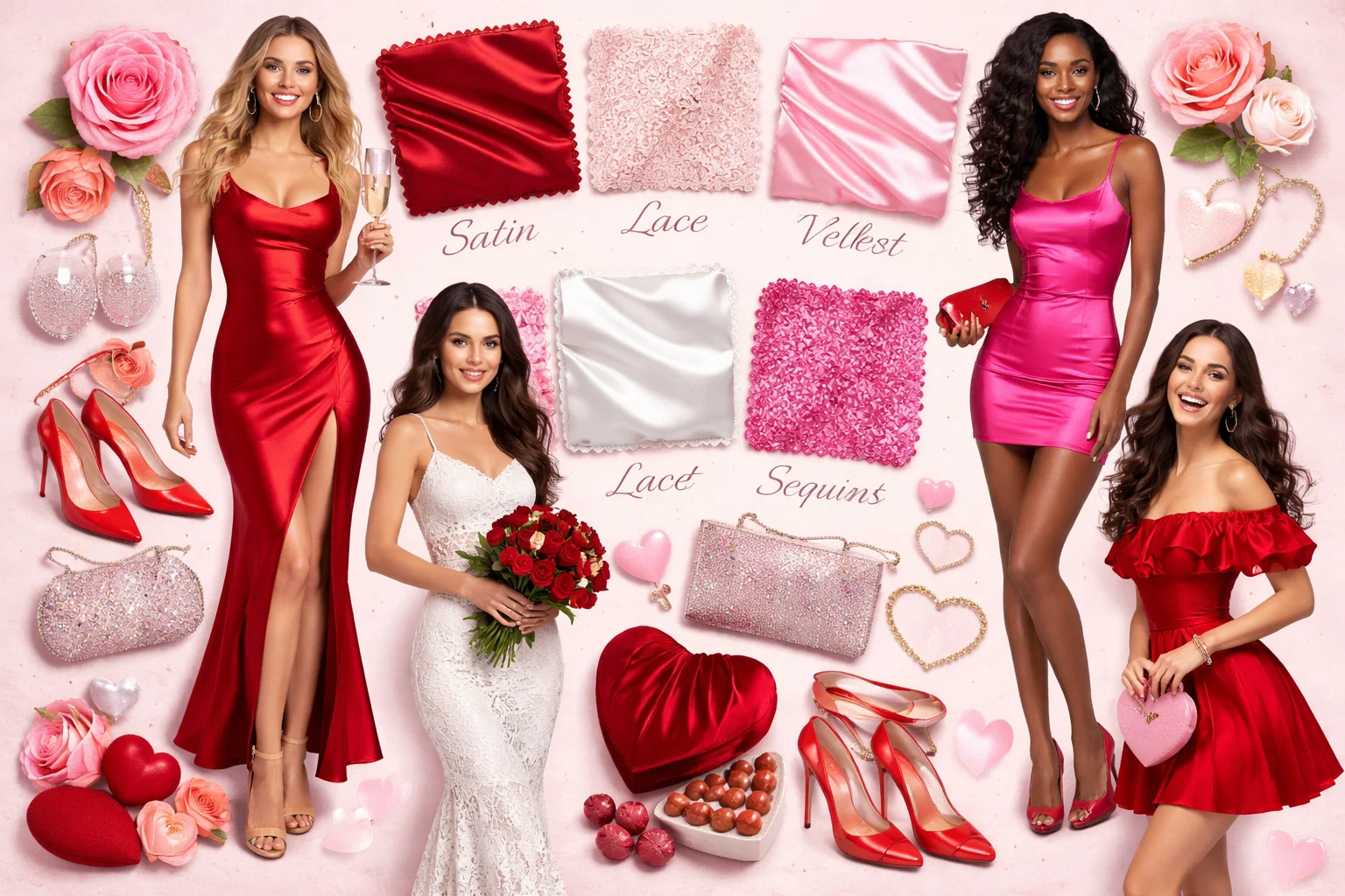 Color Fabric and Style Tips for Valentines Day What to Wear on Valentine’s Day: Outfit Ideas for Every Date Type - 10