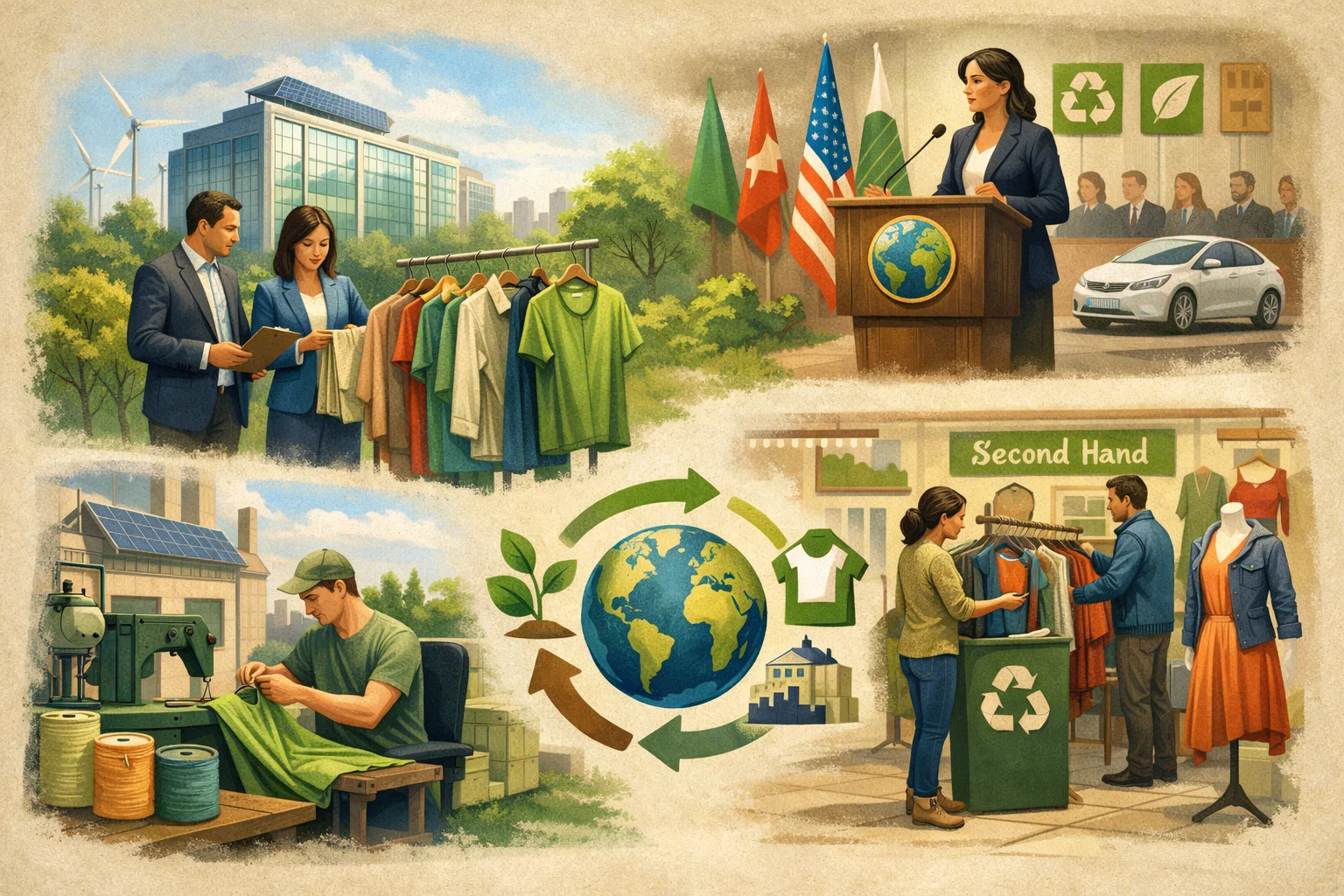 Corporate and Government Initiatives Driving Change How Sustainable Fashion Became a Global Movement in 2026 - 8 Sustainable Fashion