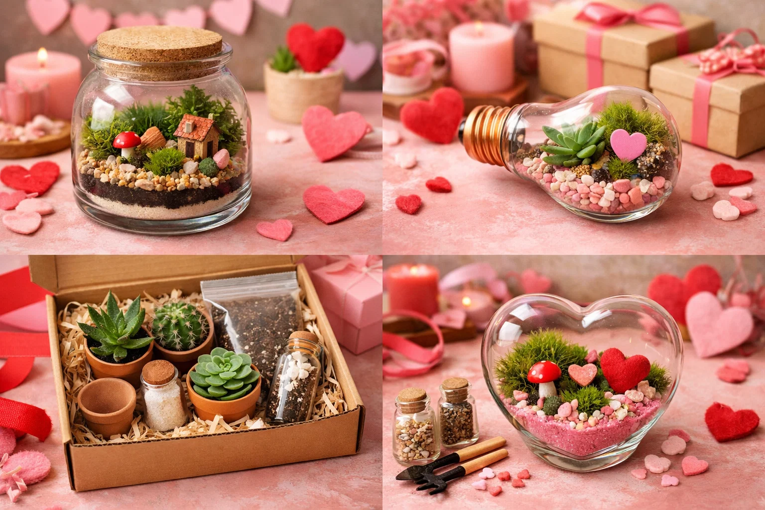 DIY Valentine’s Day Gifts That Feel Expensive (But Aren’t!) 11 DIY Terrariums or Mini Plant Kits DIY Valentine’s Day Gifts That Feel Expensive (But Aren’t!) - 11 DIY Valentine’s Day Gifts
