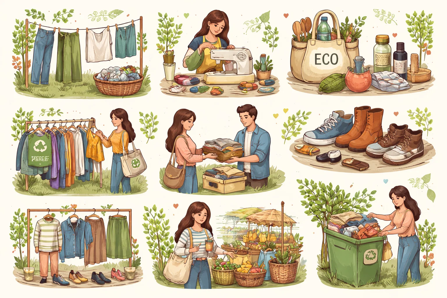 Eco-Friendly Fashion & Lifestyle Tips for a Sustainable Modern Life 4 Daily Fashion Habits to Reduce Environmental Impact Eco-Friendly Fashion & Lifestyle Tips for a Sustainable Modern Life - 4 Eco-Friendly Fashion