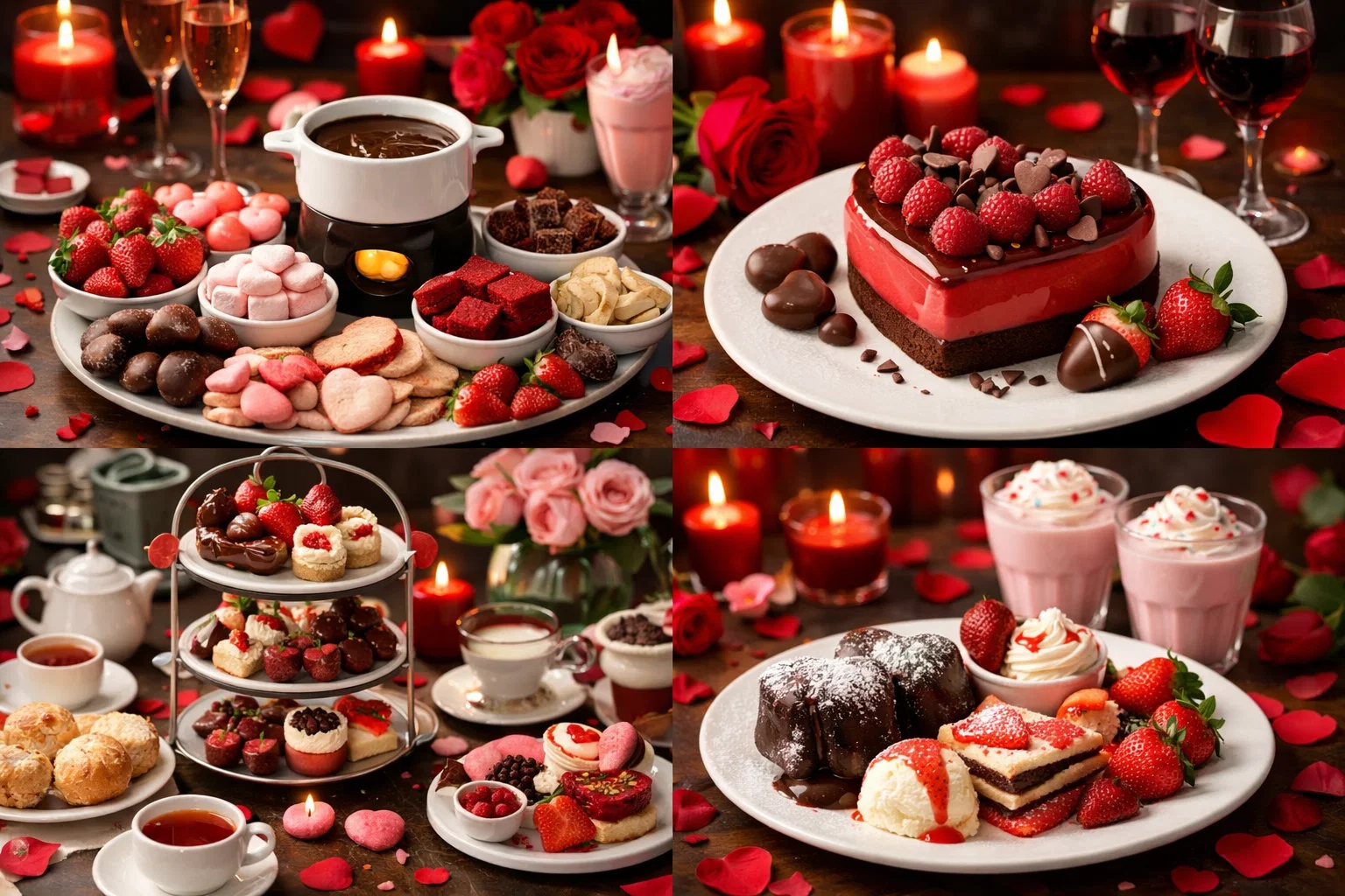 Dessert Focused Valentines Dinner Ideas Romantic Valentine’s Day Dinner Ideas You Can Make at Home - 12 Romantic Valentine’s Day Dinner Ideas