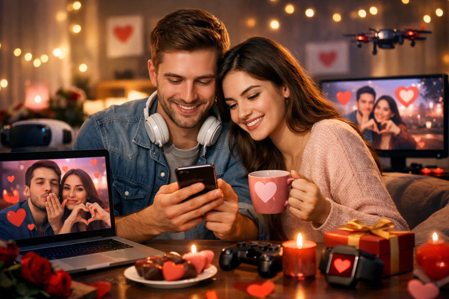 Digital Love: How Couples Celebrate Valentine’s Day in the Tech Era 2 Digital Love1 Digital Love: How Couples Celebrate Valentine’s Day in the Tech Era - 2 Valentine’s Day,Digital Love