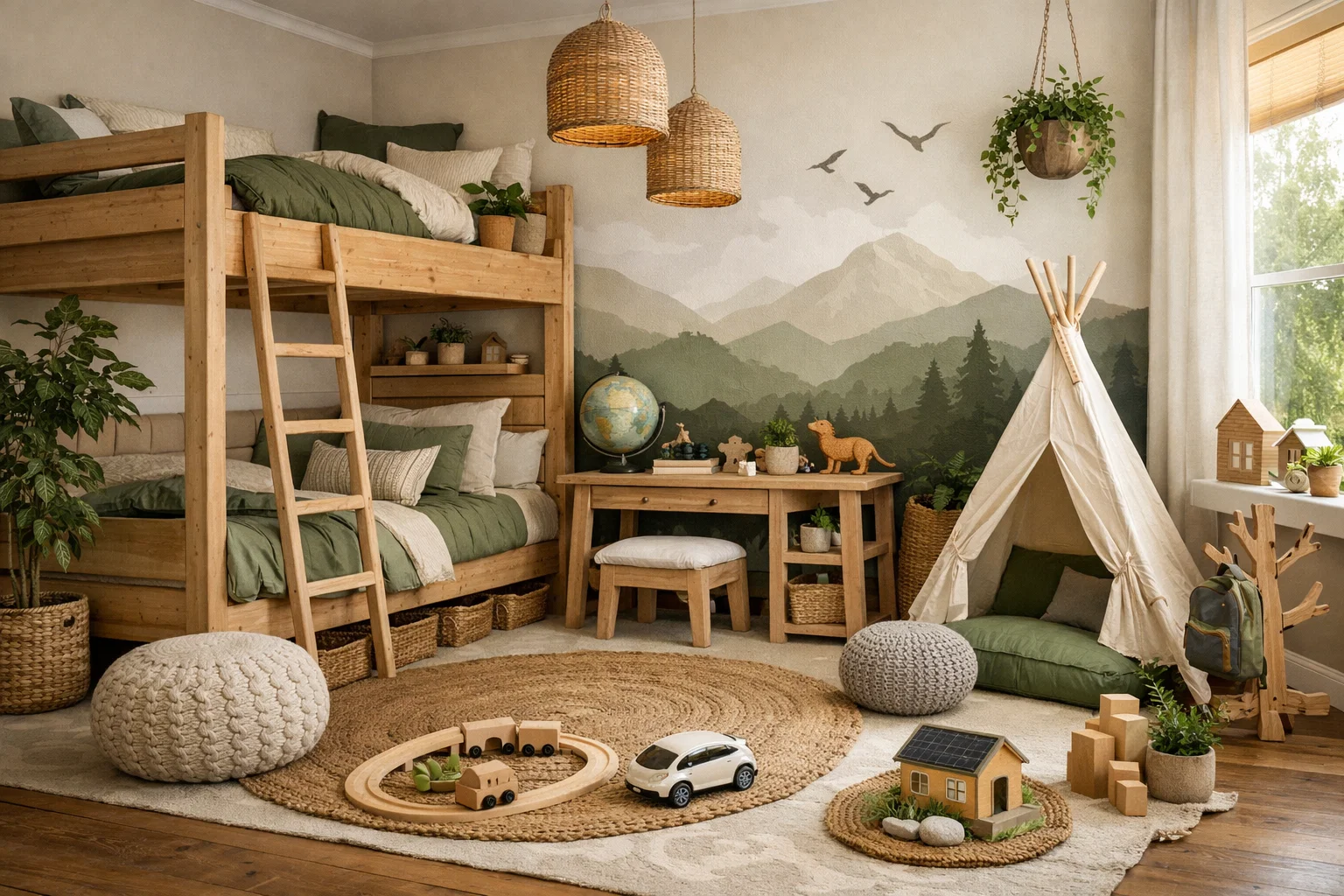Boys’ Room Decor Trends 2026: Cool & Fun Ideas for Every Space 9 Eco Friendly Sustainable Room Ideas Boys’ Room Decor Trends 2026: Cool & Fun Ideas for Every Space - 9 Boys’ Room Decor Trends 2026