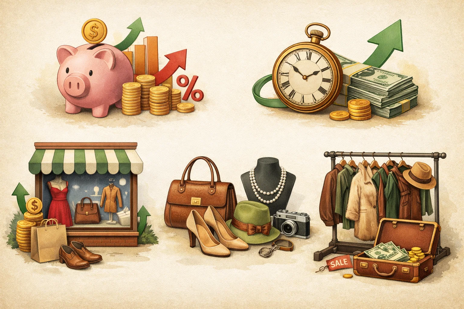 Why Vintage Fashion Is Making a Huge Comeback in 2026 6 Economic and Investment Factors Driving Vintage Popularity Why Vintage Fashion Is Making a Huge Comeback in 2026 - 6 Vintage Fashion
