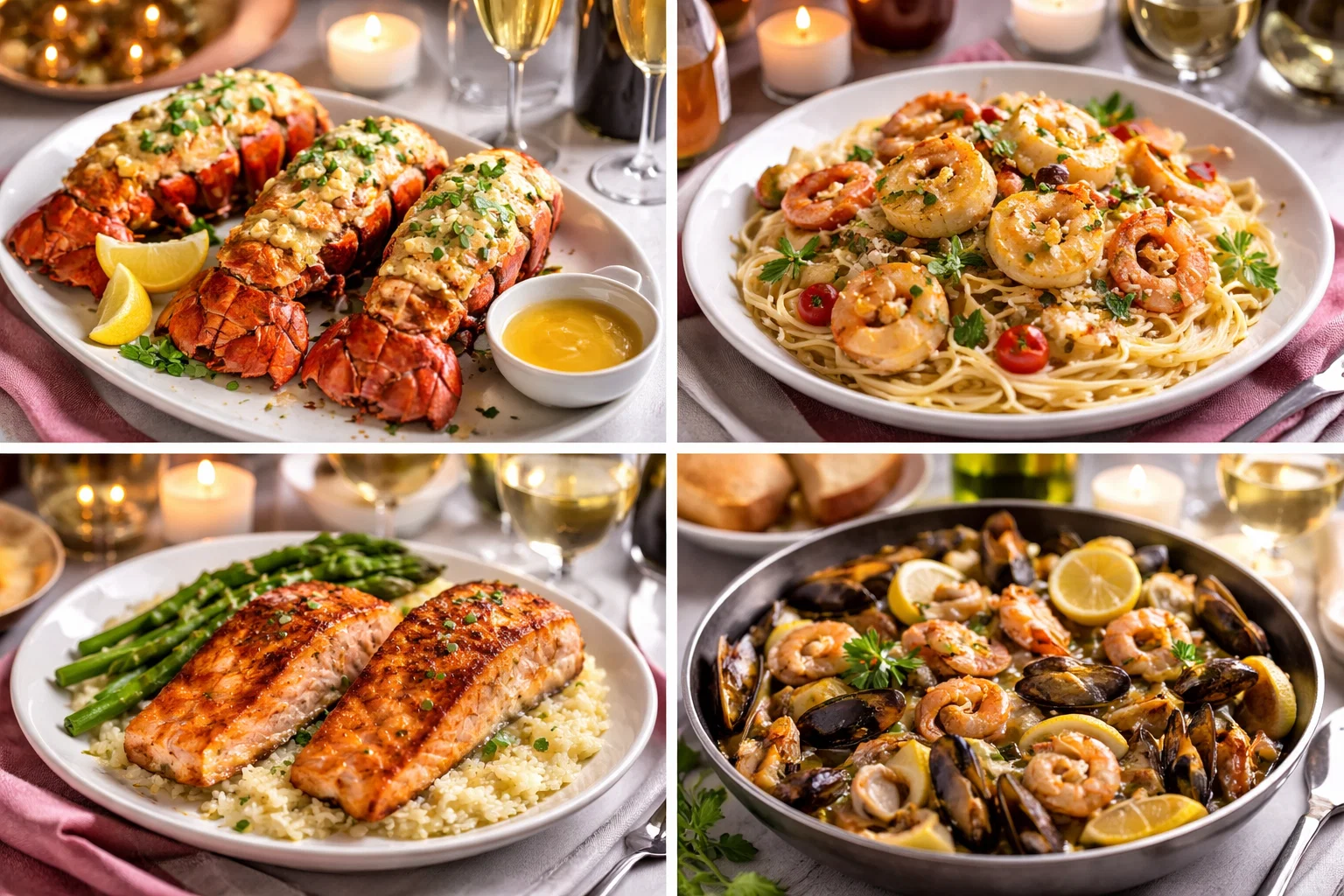 Elegant Seafood Dinners Romantic Valentine’s Day Dinner Ideas You Can Make at Home - 5 Romantic Valentine’s Day Dinner Ideas
