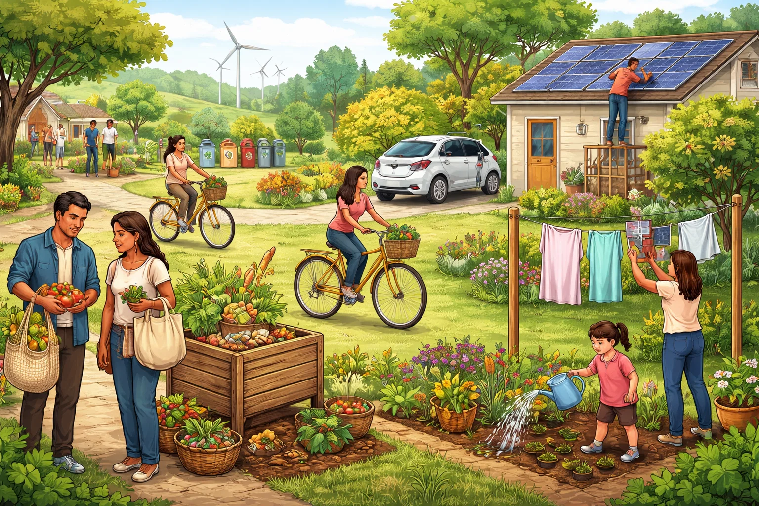 Eco-Friendly Fashion & Lifestyle Tips for a Sustainable Modern Life 7 Lifestyle Habits That Promote Sustainability Eco-Friendly Fashion & Lifestyle Tips for a Sustainable Modern Life - 7 Eco-Friendly Fashion