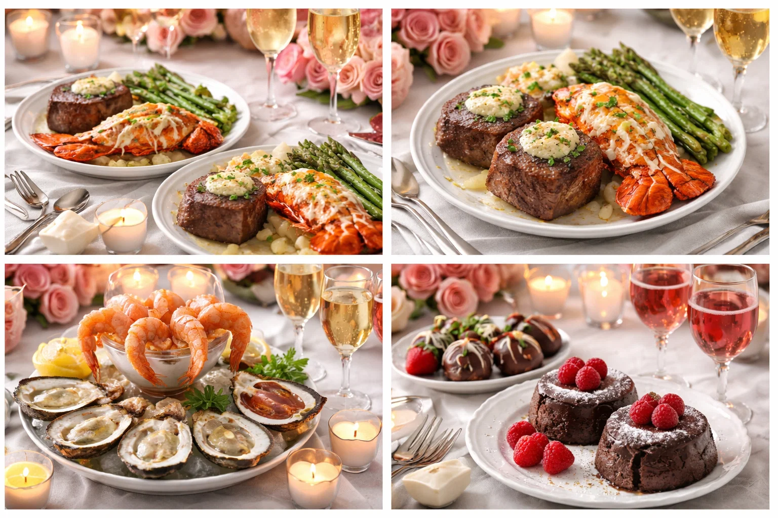Luxurious Surf Turf Romantic Valentine’s Day Dinner Ideas You Can Make at Home - 4 Romantic Valentine’s Day Dinner Ideas