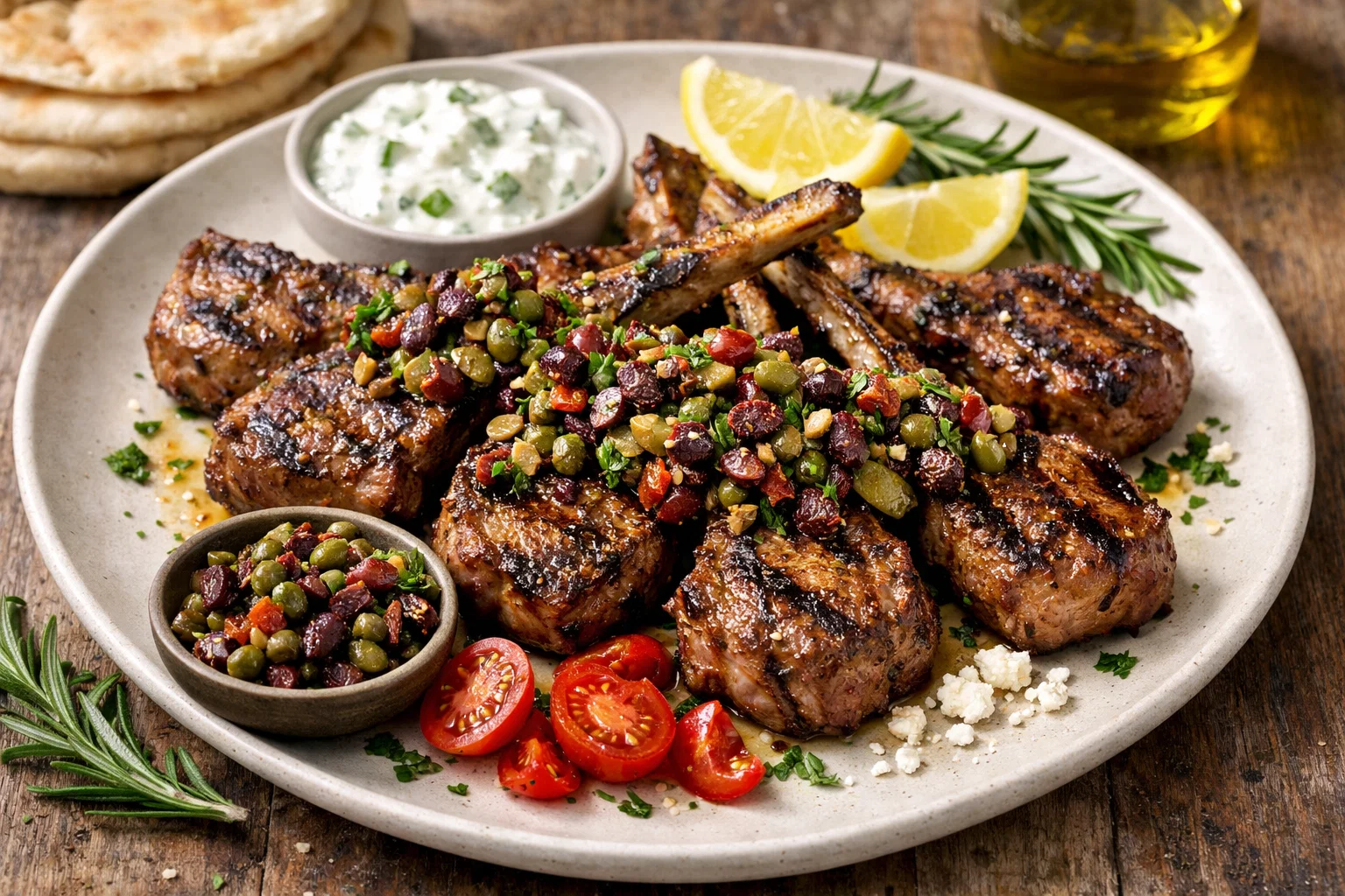2026’s Top Meat Recipes: Delicious Dishes You Must Try This Year 7 Mediterranean Lamb Chops with Olive Tapenade 2026’s Top Meat Recipes: Delicious Dishes You Must Try This Year - 7 Top Meat Recipes