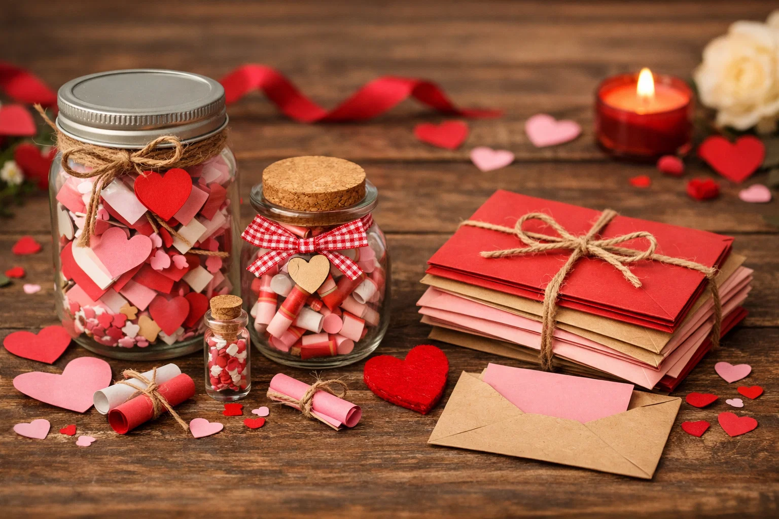 DIY Valentine’s Day Gifts That Feel Expensive (But Aren’t!) 9 Memory Jars and Open When Letters DIY Valentine’s Day Gifts That Feel Expensive (But Aren’t!) - 9 DIY Valentine’s Day Gifts
