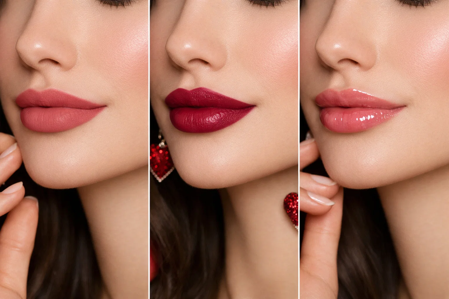 Valentine’s Day 2026 Beauty Trends: Makeup & Hair Ideas You’ll Love 7 Modern Classic Lips Valentine’s Day 2026 Beauty Trends: Makeup & Hair Ideas You’ll Love - 7 Valentine’s Day 2026 Beauty Trends